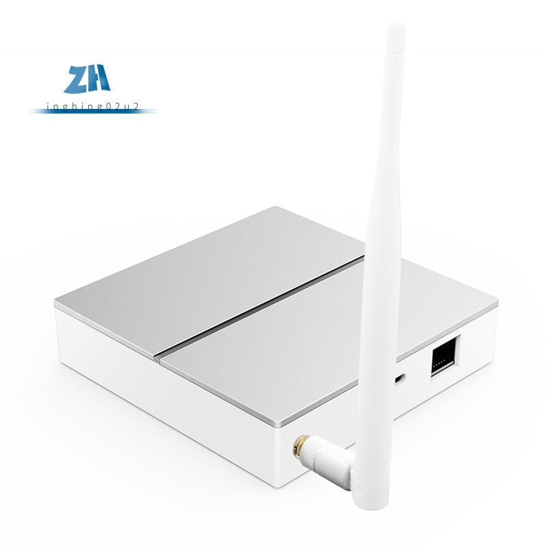 Tuya Zigbee เกตเวย์แบบมีสายสําหรับการควบคุมบ้านอัจฉริยะไร้รอยต่อฮับกลางรองรับอุปกรณ์ Zigbee ต่างๆ