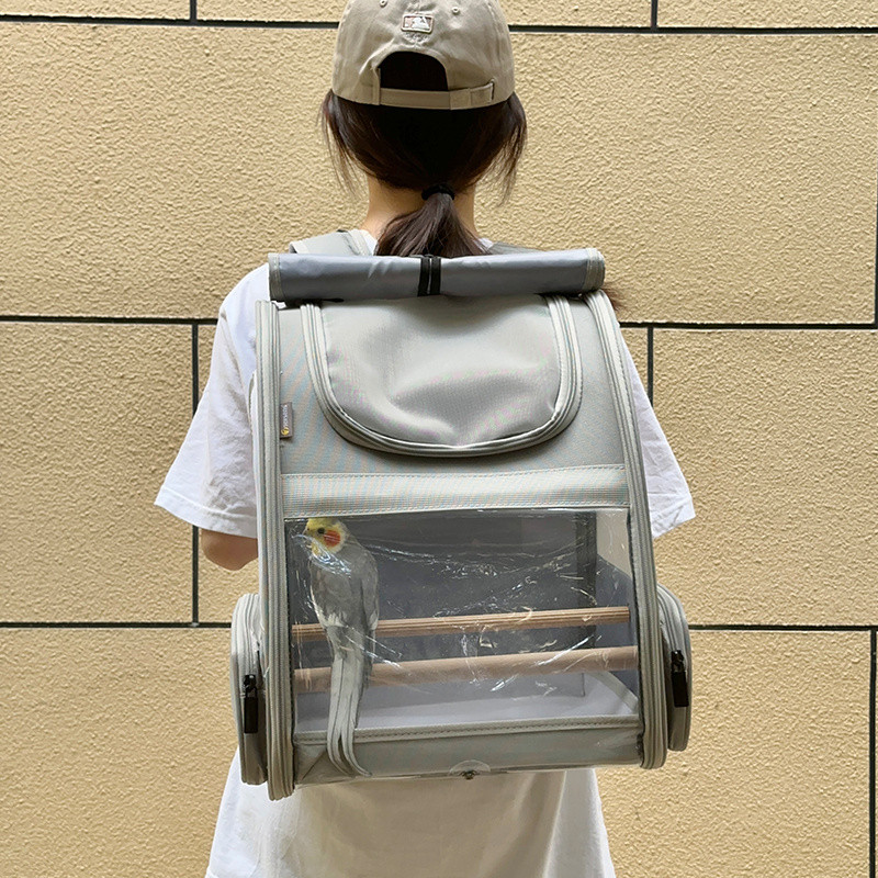 Parrot Outing Bag Messenger Breathable Bird Walking Bag Cockatoo Outing Bag Portable Bird Bag Transp