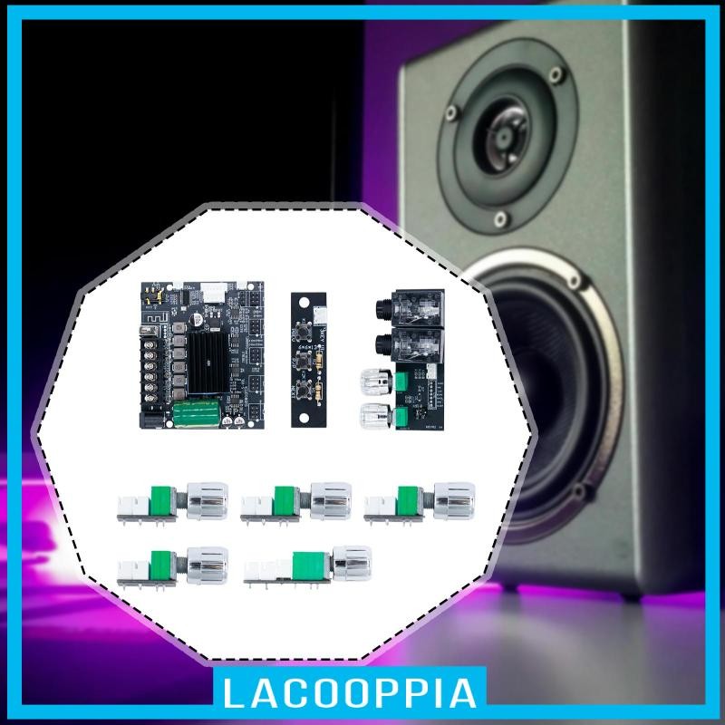 [Lacooppia] บอร์ดขยายเสียงลําโพงโมดูลเสียงไมโครโฟน Zk-mt21S Professional TPA3116D2 ประสิทธิภาพสูง 2.