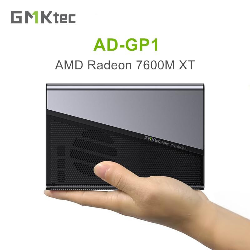 สถานีเชื่อมต่อ GPU ภายนอก GMKtec AD-GP1 Oculink และพอร์ต USB4 | AMD Radeon RX 7600M XT GPU