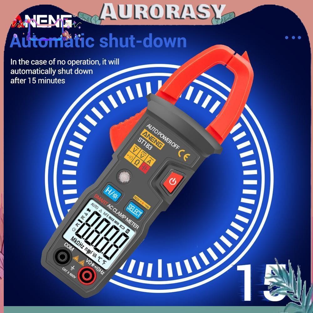 🚚จัดส่งในกรุงเทพฯ🚚ANENG ST183 True RMS 6000 นับมัลติมิเตอร์แบบแคลมป์ดิจิตอลช่วงอัตโนมัติ LCD