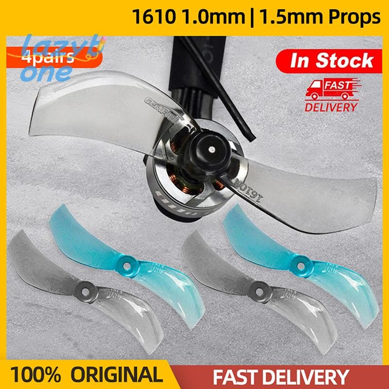 LZ-t] 8 ชิ้น 40 มิลลิเมตร 2 ใบมีด 1 มิลลิเมตร 1.5 มิลลิเมตร 1610 ใบพัดสําหรับ RC FPV Racing Freestyl
