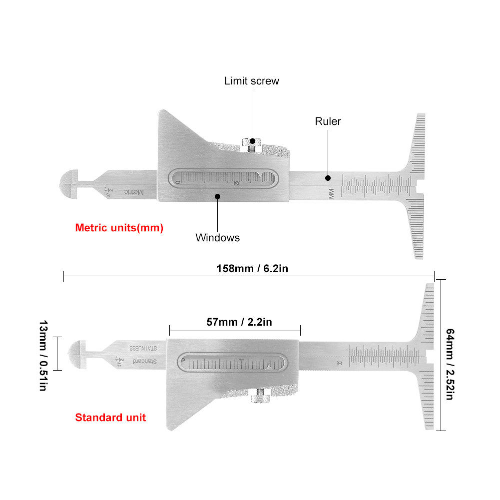 การตรวจวัดการเชื่อมต่อไม้บรรทเรือขนาดกะทัดรัดสำหรับเครื่องมือ DIY Accessories Workshop Workshop