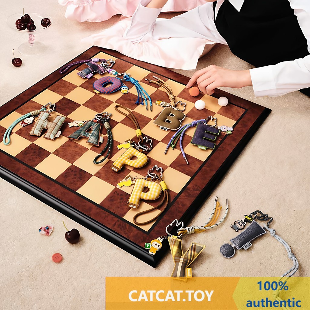 POPMART LABUBU Heart Bottom Code Series Letter Pendant Mystery Box