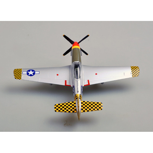 [สต๊อกพร้อมจัดส่งฟรี] 1/48 สําเร็จรูป MODEL Beauty P-51K Mustang Fighter-EASY MODEL 39303