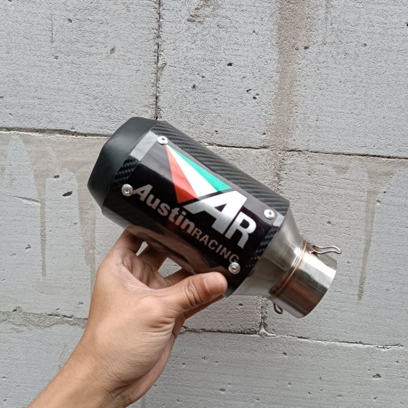 Austin Exhaust Racing - Muffler Austin - Canister Austin ใน 51mm สําหรับรถจักรยานยนต์ทั้งหมด