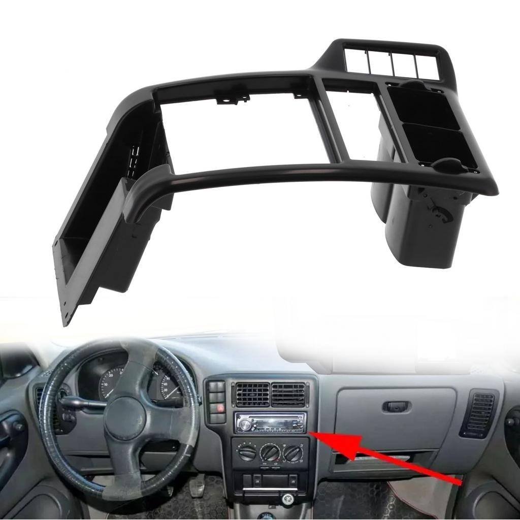 Ufriend-ph DASH AC AIR VENT GRIILLE สีดํา UPGRADE RADIO PANEL BEZEL สําหรับที่นั่ง II 2 1998 2002