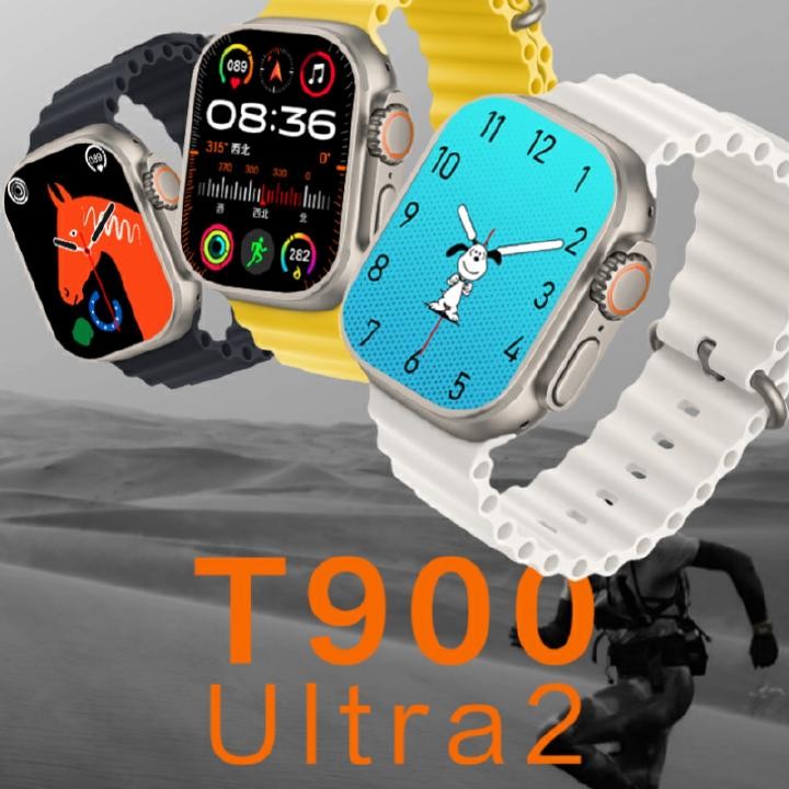 T900 Ultra 2 สมาร์ทวอท์ช Gesture คําตอบ Call เกมผู้ชายผู้หญิง Heart Rate ความดันโลหิต Smartwatch