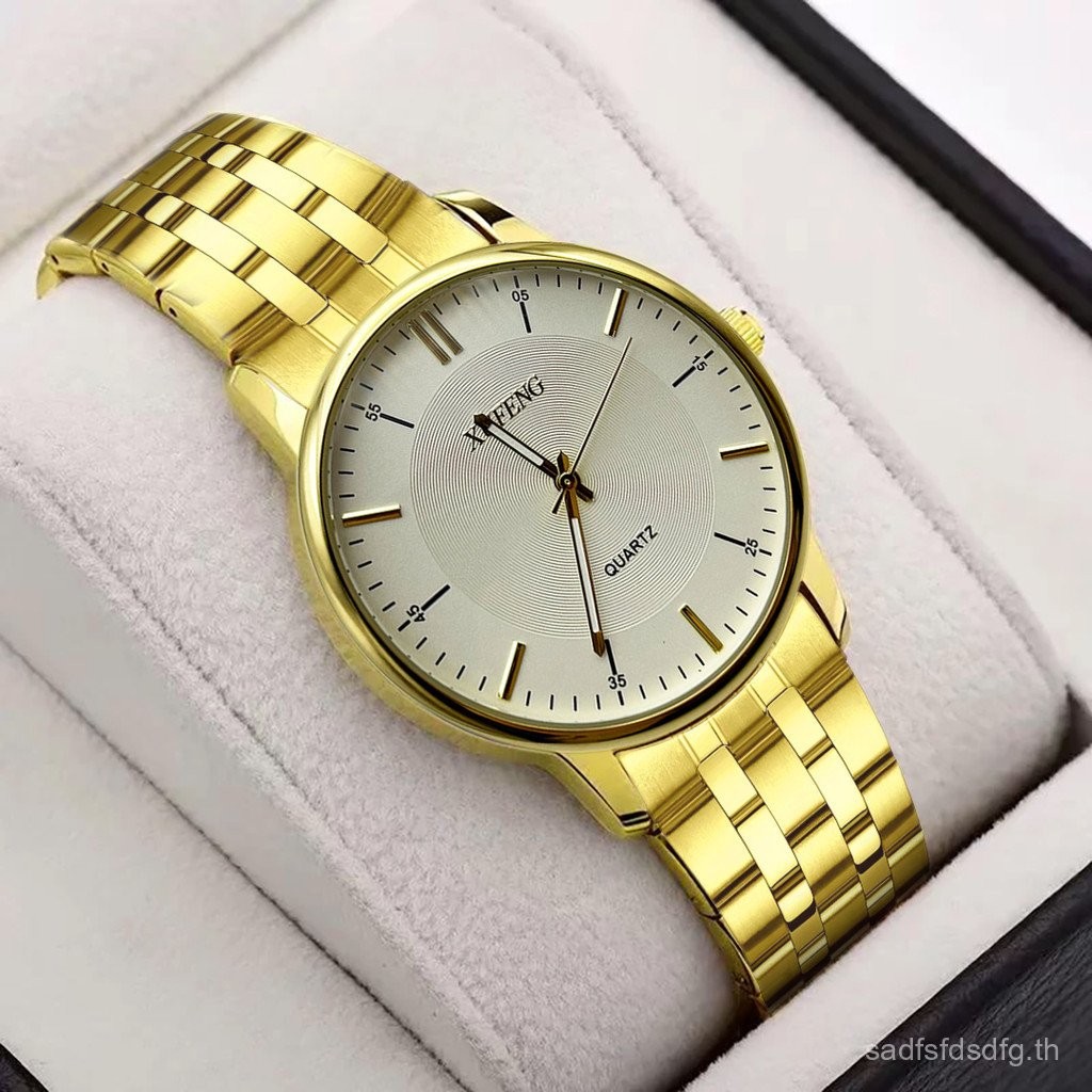 Xufeng Watch Gold Series Original Mens Womens Waterproof Fashion Luxury Gift Box 2922