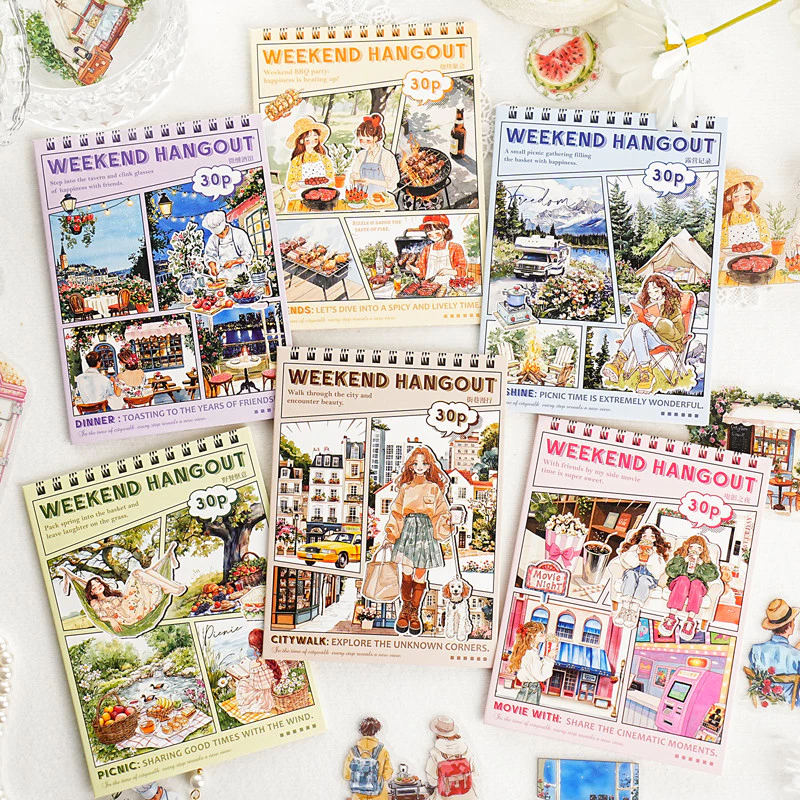 Journamm 30PCS ตัวอักษรบัญชีมือสติกเกอร์ Collage Junk Journal DIY Scrapbooking อุปกรณ์ตกแต่งปักสติกเกอร์