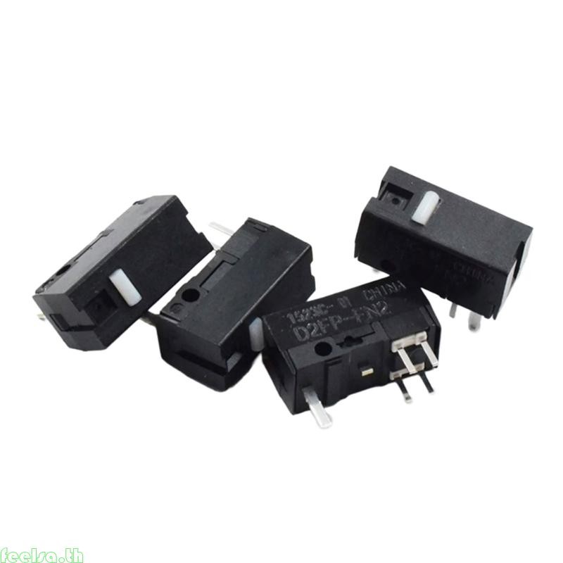 รู้สึกว่า D2FP-FN2 ปุ่มไมโครสวิตช์ออปติคอลสําหรับ ROG III Point 36K ROG Switches สีดํา