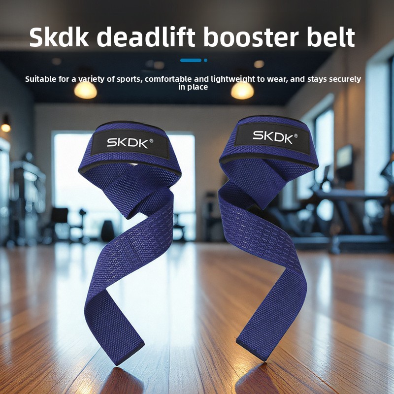 Deadlift support strap fitness non-slip hand protector sports weightlifting wear-resistant hand guard men's and women's equipment training gear wrist guard