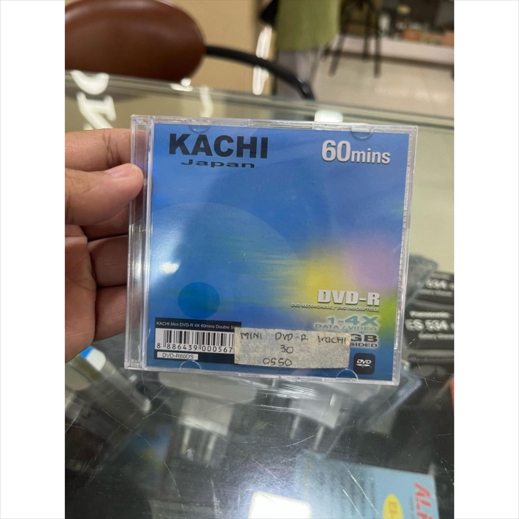 MINI DVD-R KACHI 60MIN Kachi Japan DVD-60RlDS Mini DVD-R 4X 60 นาที