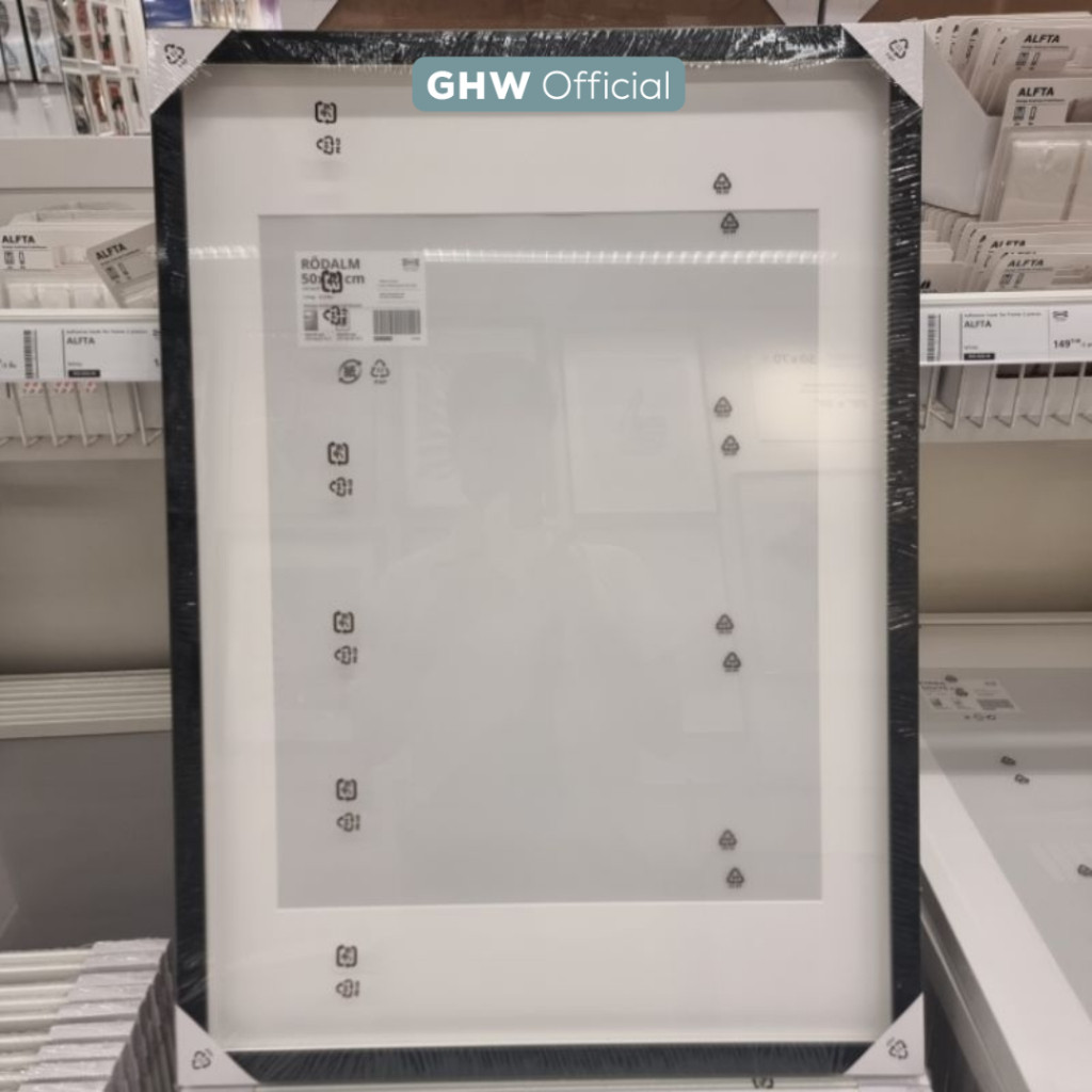 MUST HAVE SWITZERLAND KNPPNG Frame สีดํา 50X70 ตกแต่งผนัง ตกแต่งภาพ