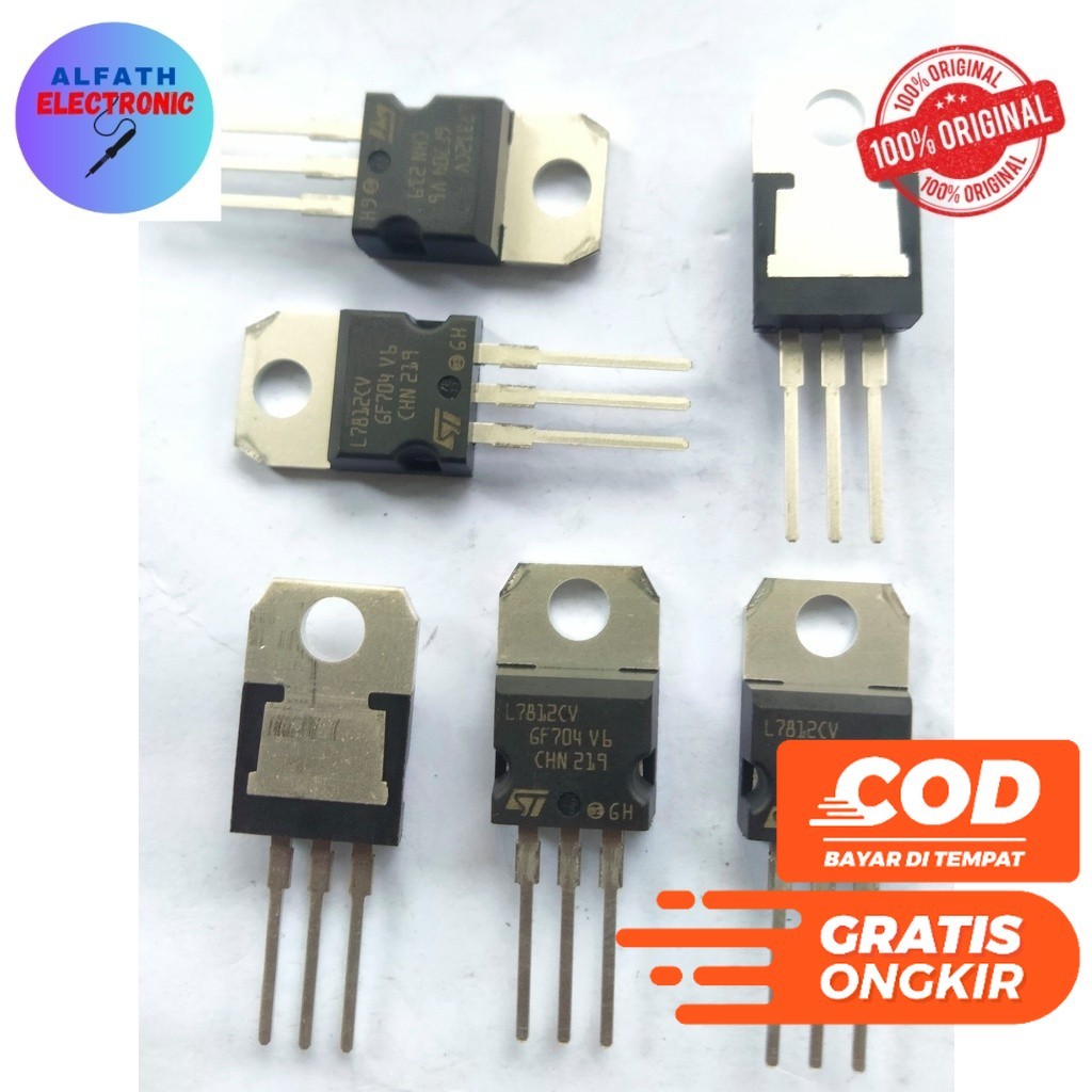 ทรานซิสเตอร์ TR L 7812 L7812 คุณภาพดี