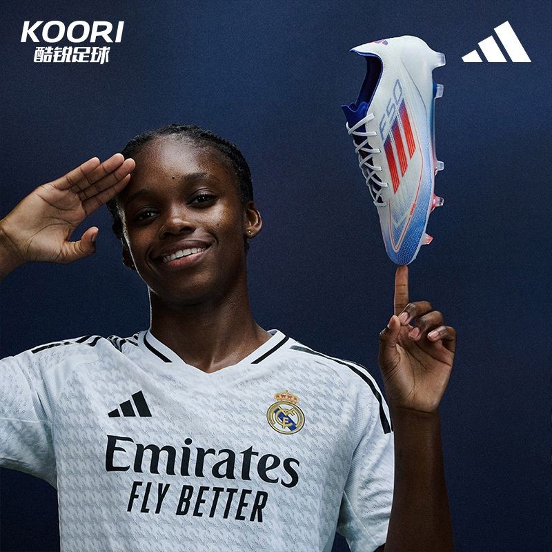 F50 FG ยุโรปถ้วยการจับคู่สี High-End ยาว Spike จริงหญ้ารองเท้าฟุตบอลผู้ชาย IF8818 VOG5