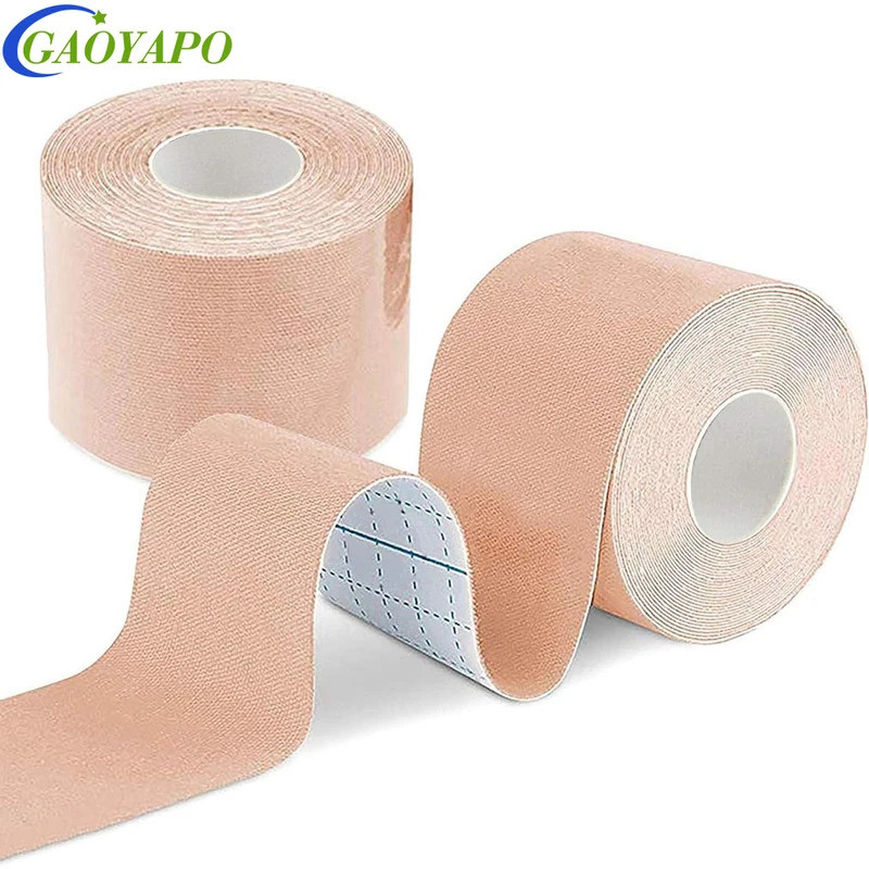 2Roll Kinesiology Tape 5cm x 5m,Waterproof Athletic Tape for Sports,Brace & Elastic Supports Tapes f
