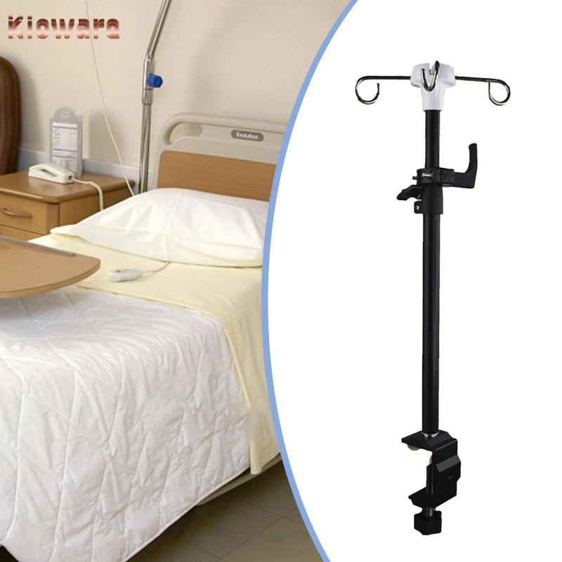 [Kloware] IV Pole Table Clamp Feeding Tube Holder Telescopic แฮนด์ฟรีพับได้ปรับความสูงได้สําหรับคลินิก Families Service Center