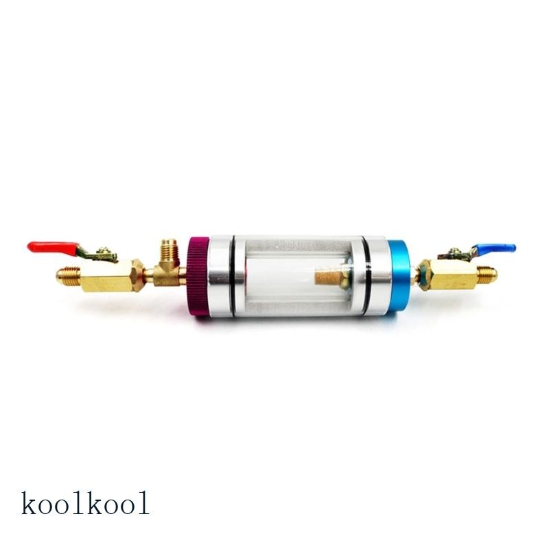 Kool เครื่องปรับอากาศรถยนต์ R134 เครื่องทําความเย็น Up Kit สําหรับผู้ที่ชื่นชอบ DIY ช่างมืออาชีพสําหรับหลักง่าย