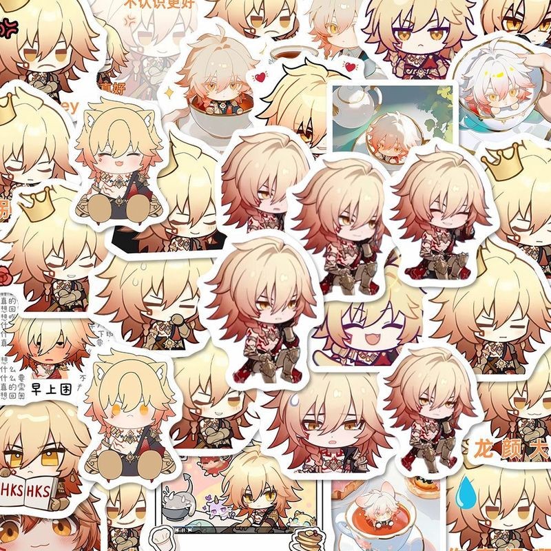 103 ชิ้น/เซ็ตเกม Honkai: Star Rail สติกเกอร์ Mydei อะนิเมะการ์ตูนของเล่นเด็ก Decals DIY สติกเกอร์เครื่องเขียนของขวัญ