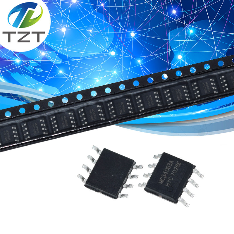 10 ชิ้นใหม่ MC34063 MC34063A 34063 สําหรับตัวควบคุมการสลับ