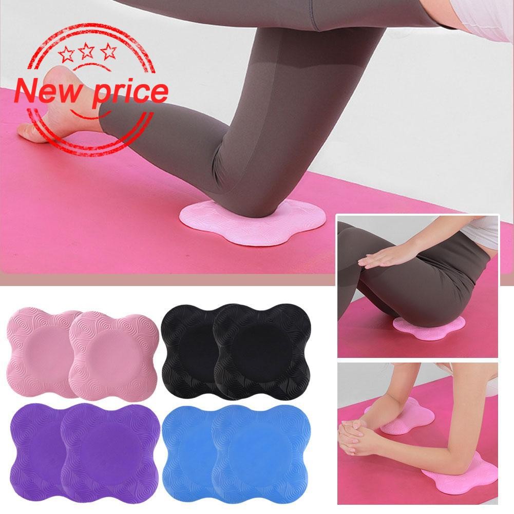 โยคะเข่าเสื่อโยคะเข่า Pad Elbow Pad หนา Shock Absorbing Support Pad T8c6