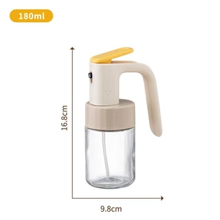 ส่งจากไทย ขวดใส่น้ำมัน ขวดสเปรย์แก้วใส่น้ำมัน 180ml 250ml ขวดจ่ายน้ำมัน น้ำส้มสายชู แก้วทนความร้อน สำหรับทำอาหาร