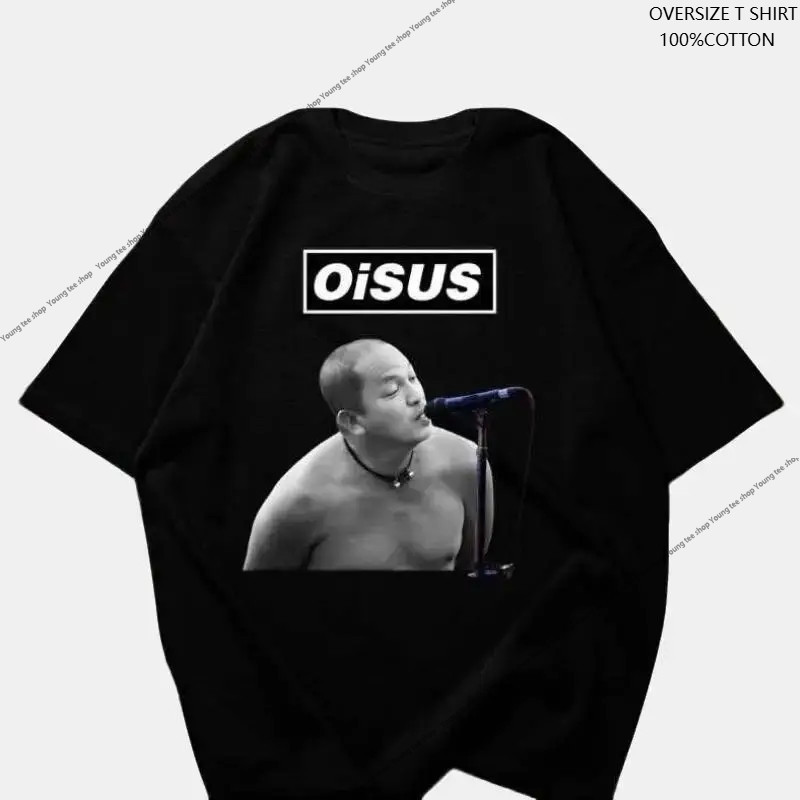 (COD_Thailand_จัดส่งรวดเร็ว)_เสื้อยืดหลังค่อม_Oisus_ร้องและส่งผ้าฝ้ายสบายดี COTTON