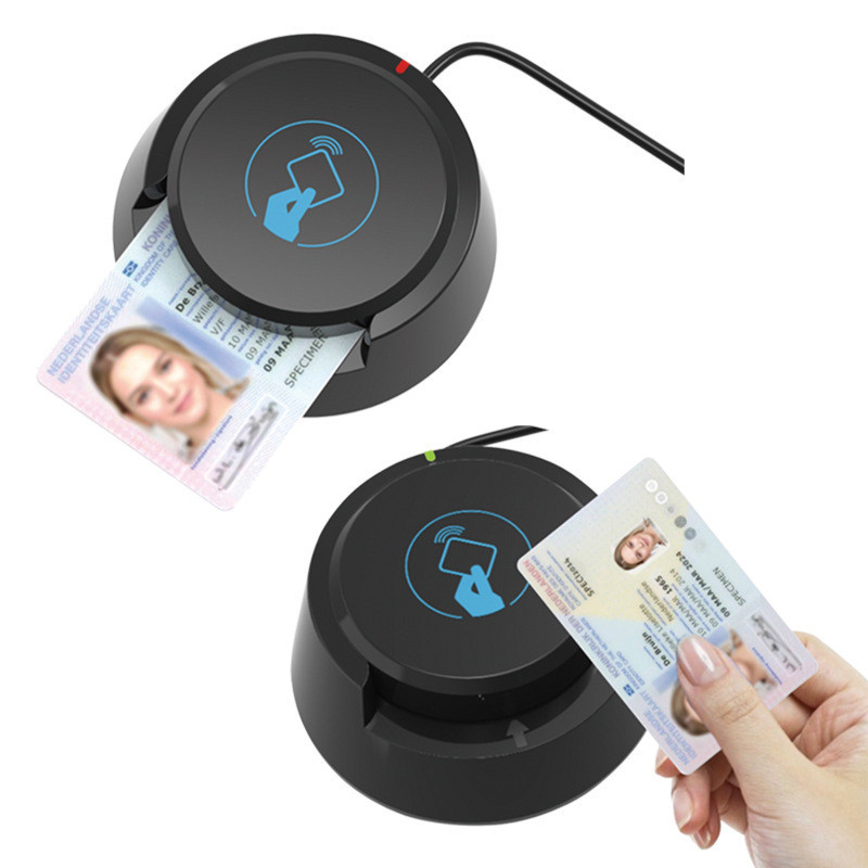 nfc rfid  card reader/欧洲身份证卡NFC读卡器/ID SMART CARD RE