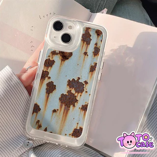 เคส Redmi 14 15 C13C 12C 12 10 10C 9C 9A 9 A2 Note 14 11 10S 13 12 10 9 Pro Max Poco M3 X5 เคสใสลายสนิมสุดเท่สร้างสรรค์