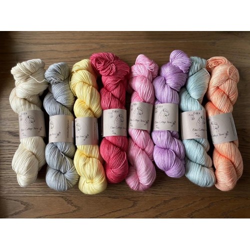 Eden Cottage Yarns 手 Titus染 4ply Eden