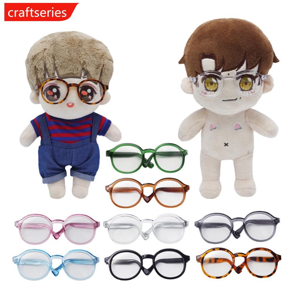 CRAFTSERIES Labubu แว่นตา พลาสติกน่ารักสำหรับตุ๊กตา BJD และ 1/3 ตุ๊กตาของเล่น