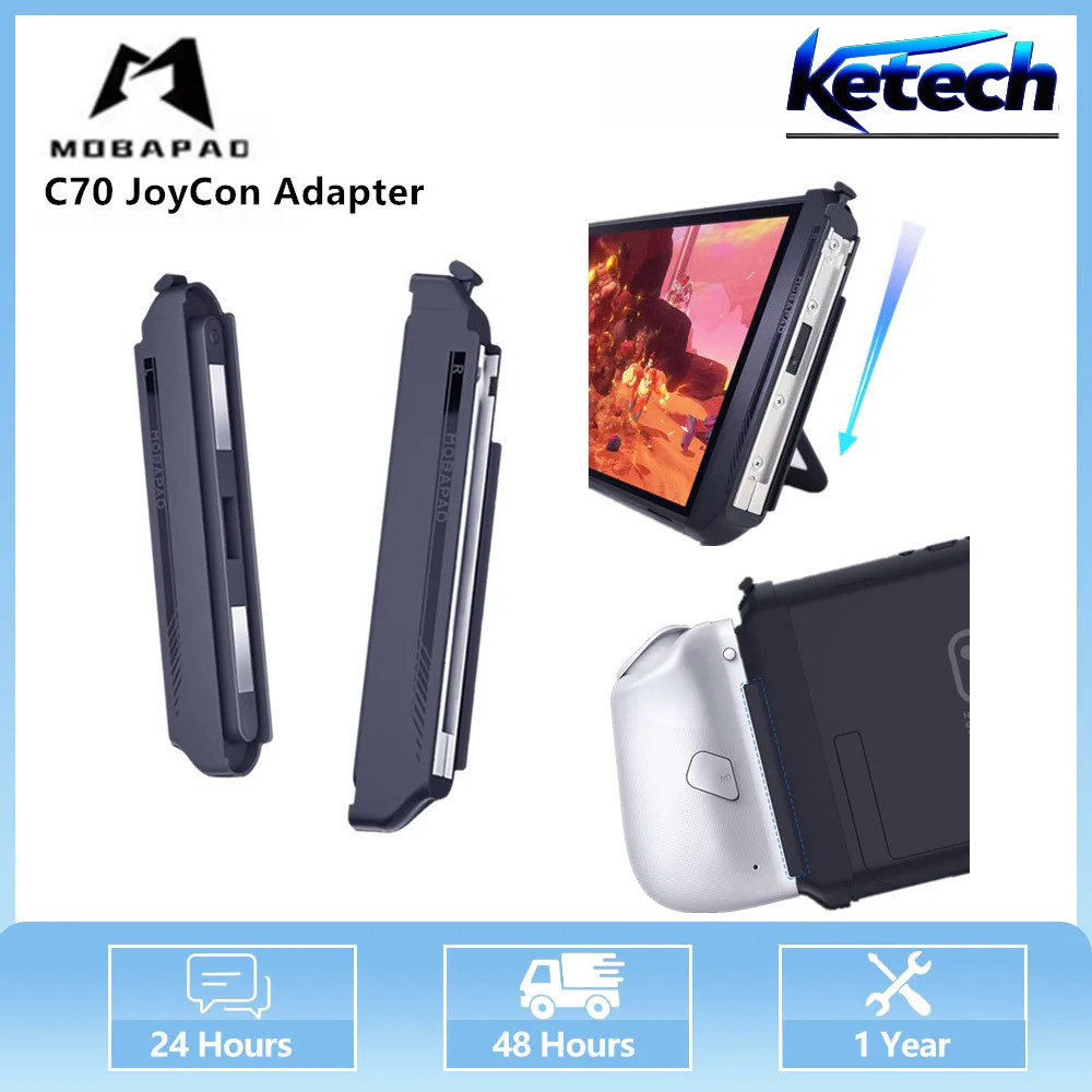 MOBAPAD C70 สําหรับ JoyCon อะแดปเตอร์สําหรับ Nintendo Switch 1 JoyPad, สําหรับ M6 HD M6S S1 S1 HD Co