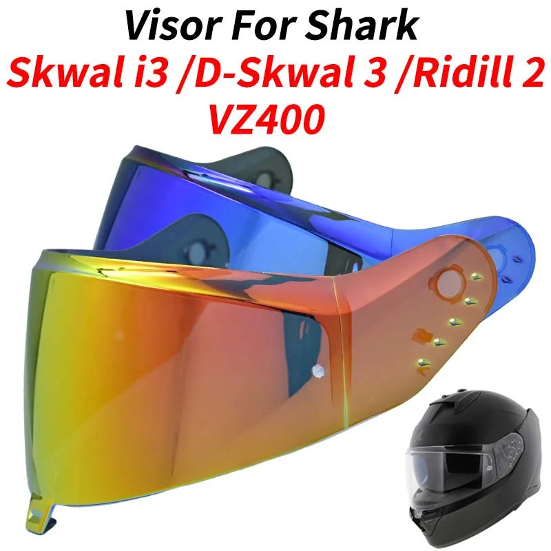 2025NEWVisor สําหรับ Shark Skwal i3 D-Skwal 3 D Skwal 3 Ridill 2 หมวกกันน็อค Visors เปลี่ยนเลนส์กระจ