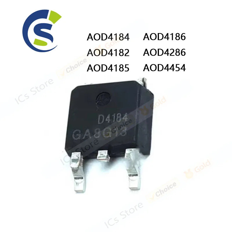5PCS AOD4184A D4184A D4184 D4182 D4185 D4186 D4286 D4454 AOD4185A AOD4184 AOD4182 AOD4185 AOD4186 AO