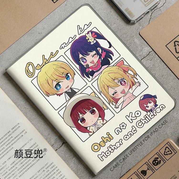 OOSHI NO KO อะนิเมะ Hoshino Ai สําหรับ iPad 10.2 7th 8th 10th Air 4 5 Mini 5 6 กรณีซิลิโคนหรูหราสําห