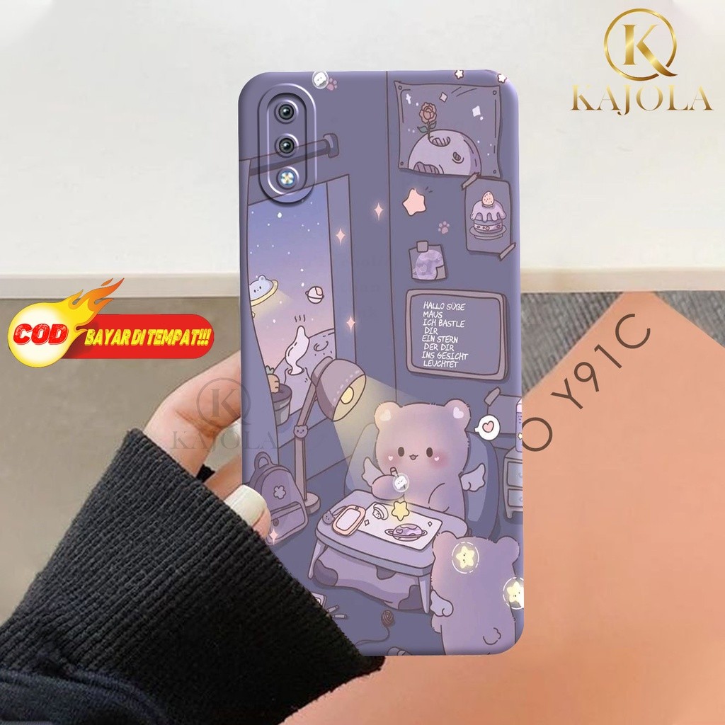 เคสโทรศัพท์ HP Vivo Y91c / Y1s - เคส Vivo 1820 - เคสโทรศัพท์ Vivo Y91c / Y1s - Phone Silicon - Phone
