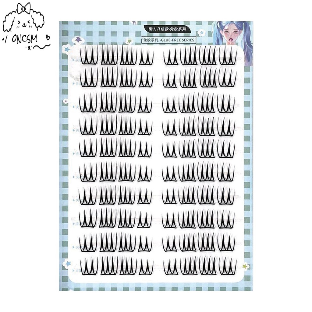 ขนตาปลอมทรง U แบบกล่องนุ่ม 10/30 แถว สไตล์เกิร์ลกรุ๊ปเกาหลีแบบไร้กาว 3.0 - รูปที่ 6