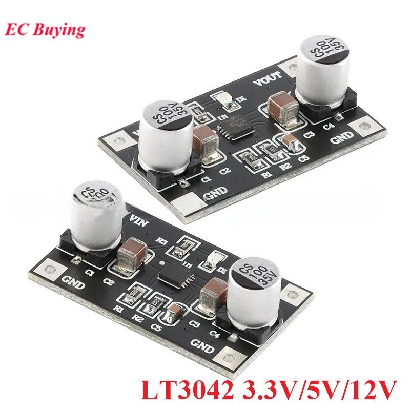 LT3042 Single Power Linear Regulator Step-down Buck โมดูล 3.3V 5V 12V เสียงต่ําและ Low Ripple RF Pow