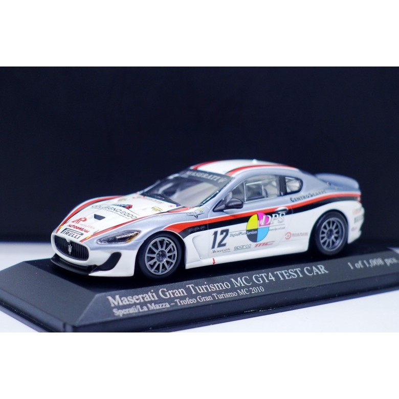 Mini Cut Minichamps 1/43 Maserati GranTurismo MC GT4 Maserati
