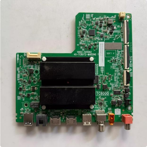TCL 55V8H PRO เมนบอร์ด 40-TC80T2-MAD2HG พร้อมหน้าจอ LVU550NDAL KS9W04