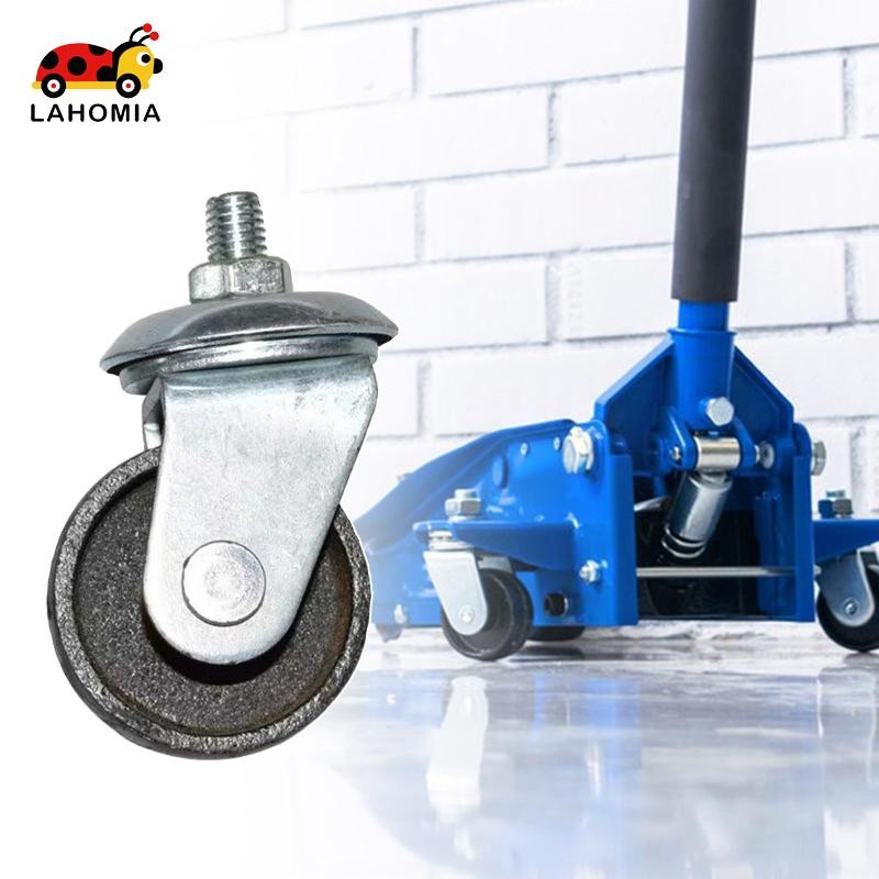 [Lahomia] Generic Floor Jack Caster Wheel อะไหล่ อุปกรณ์ในรถยนต์ โลหะมืออาชีพ