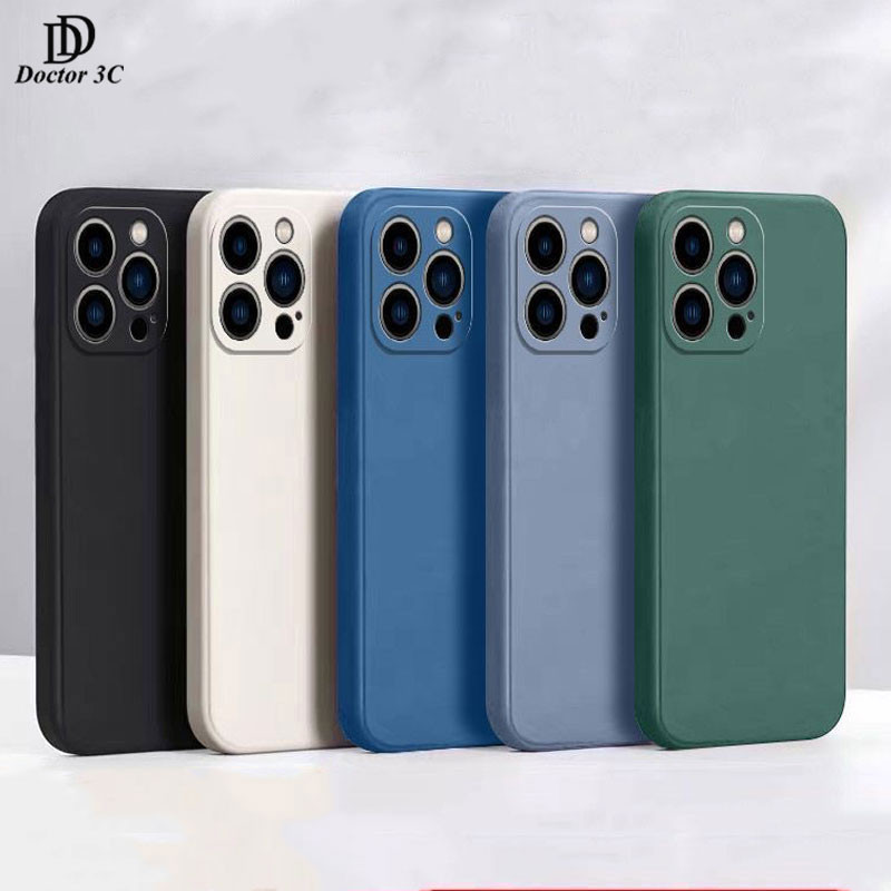 เคสโทรศัพท์ ซิลิโคน iPhone 17 Air 16 15 14 Plus iP 14 iP16 iP15 Pro Max 5G 4G 2025