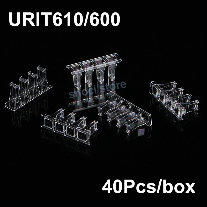 Coagulation Cuvette ทิ้ง Cuvette 4 ถ้วยปฏิกิริยาถ้วยเครื่องมือชีวเคมีเลือดถ้วยตัวอย่างถ้วย URIT610/6