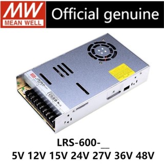 MEAN WELL LRS-600 LRS-600-5, LRS-600-12, LRS-600-15, LRS-600…
