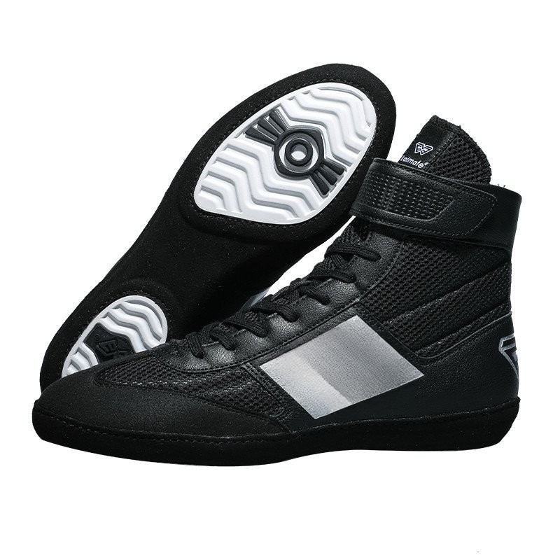 Ready Stock Men Professional wrestling Shoes Training Gear Original Boxing Shoes Non-SLIP sneakers W
