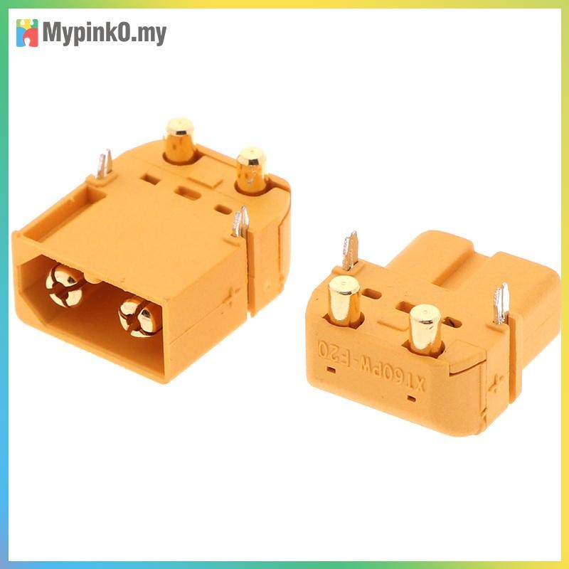 Mypink XT60PW ปลั๊กตัวเชื่อมต่อ XT60 อัพเกรดชายและหญิงสําหรับรถยนต์ Balanced MY