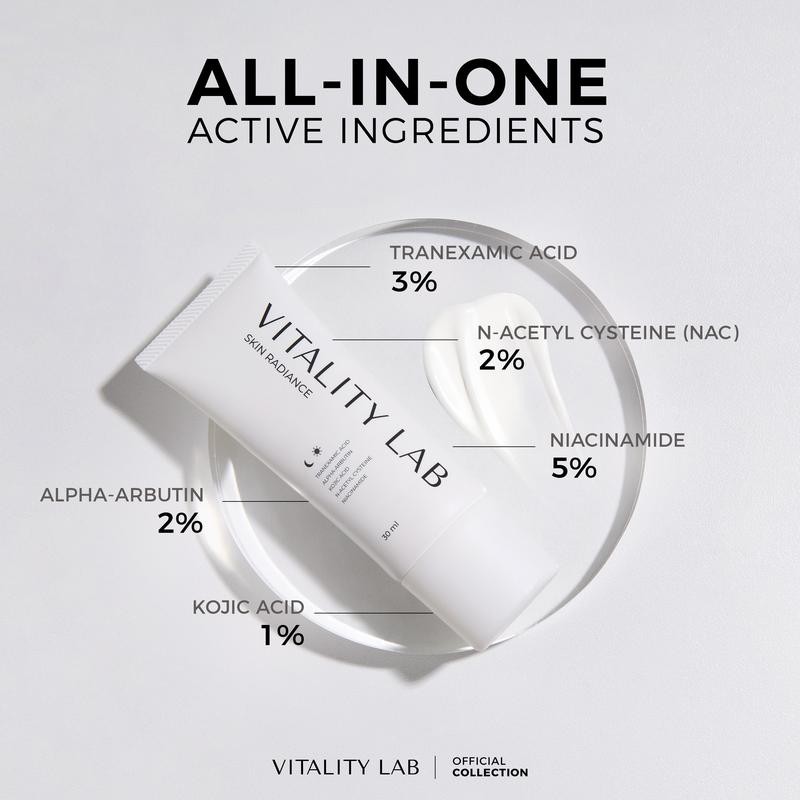 Skin Radiance: สกินเรเดียนซ์ สกินแคร์บำรุงผิวหน้าสำหรับผู้มีปัญหาหมองคล้ำ ฝ้า กระ จุดด่างดำ รอยสิว V