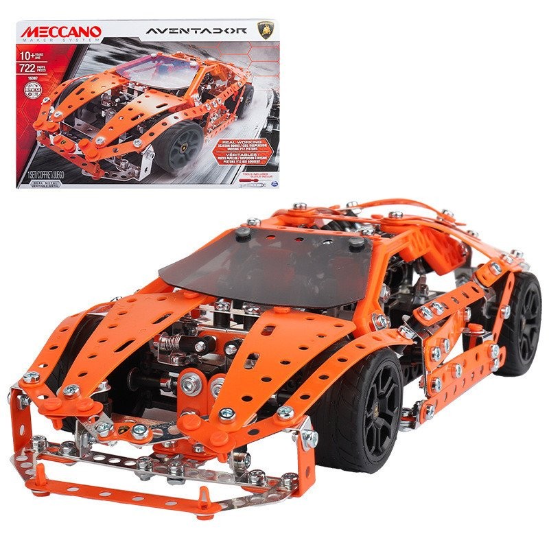 Nut Racing f1 Assembly Model Assembly Disassembly Enlightenment Meccano Model Parts ของเล่นเพื่อการศ