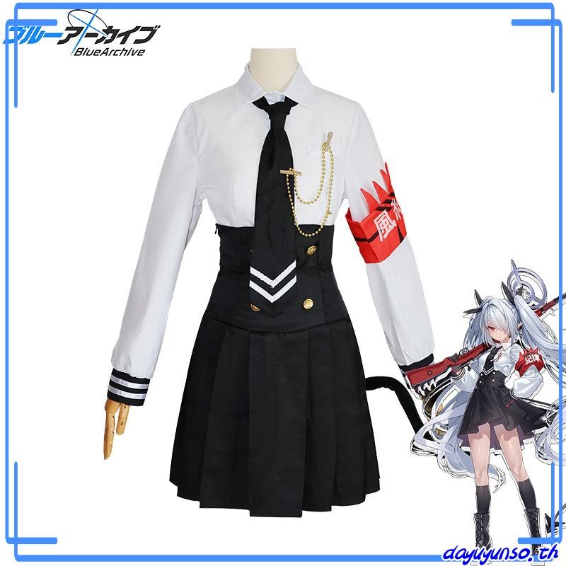 Blue Archive style siromi iori cos clothing เสื้อผ้าผู้หญิงคอสเพลย์